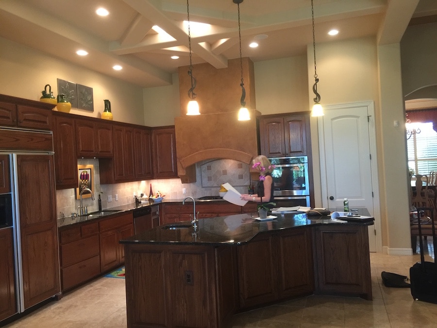 How to update a Tuscan style kitchen