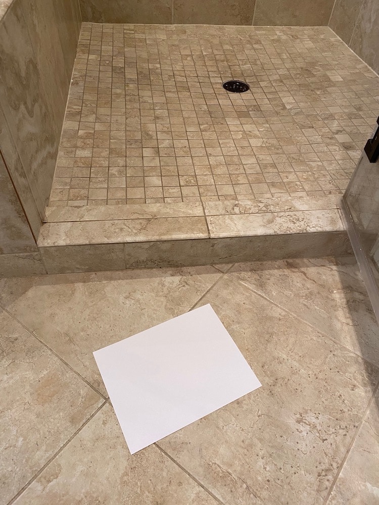 green beige undertone in tile