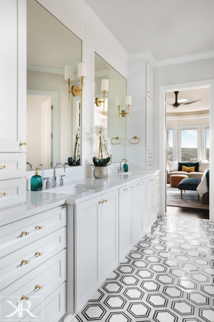 White-bathroom-marble-hex-tile-quartz-counter